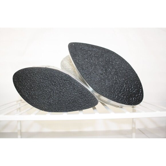 Qupid Anti Gravity Heels size 7.5 Silver with Metal Spikes - Picture 10 of 12